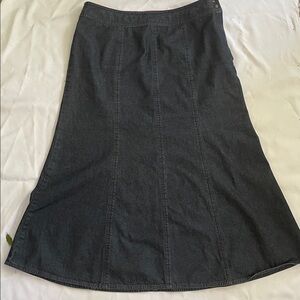 Liz Claiborne Denim A-Line Skirt
